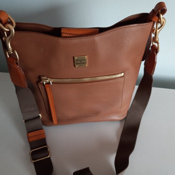 Dooney & Bourke Large Raleigh Roxy caramel - Picture 2 of 6